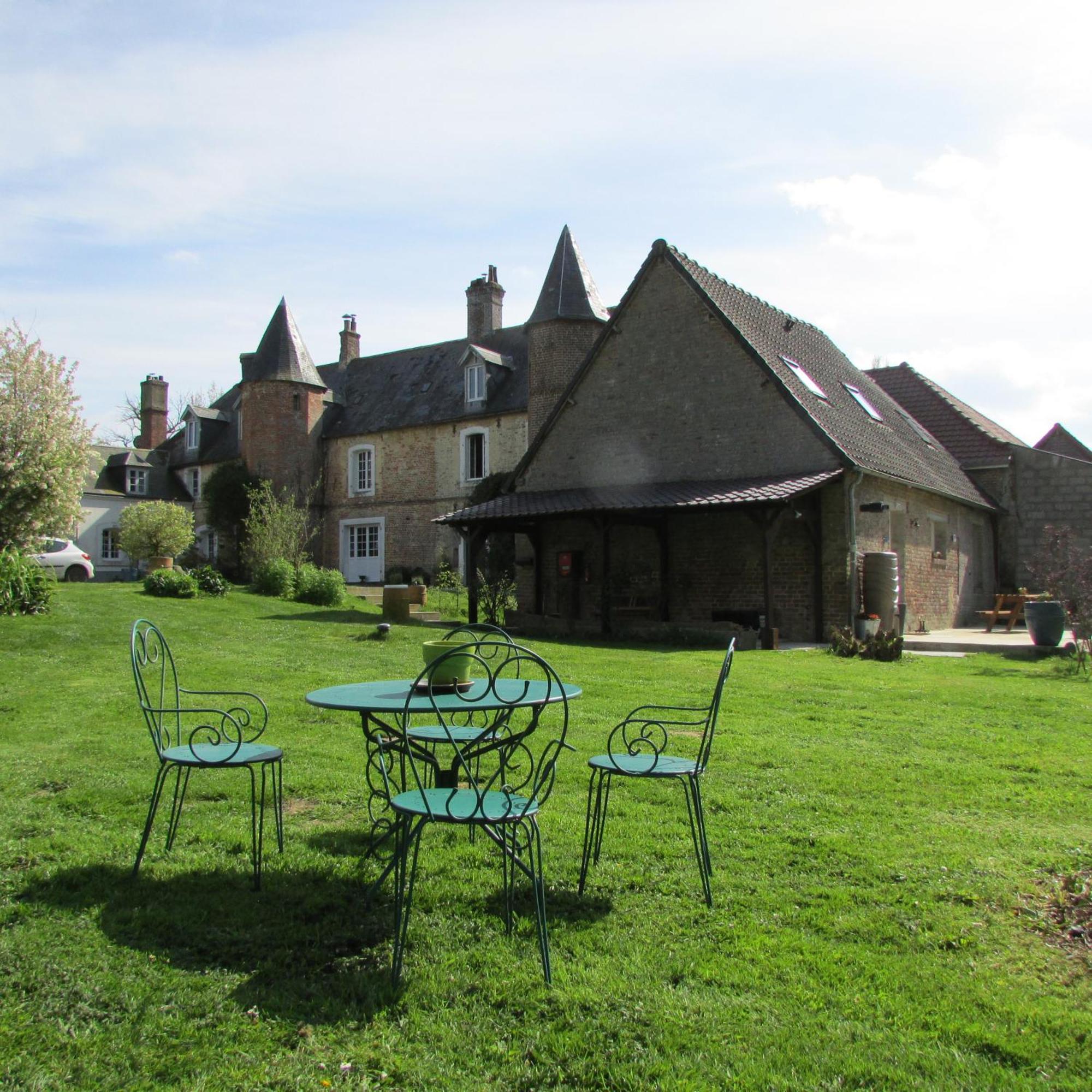 Gite Manoir Les Camps Greslins Questrecques Экстерьер фото